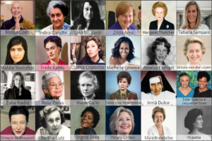 Por trás de toda grande mulher, existe sempre ela mesma!